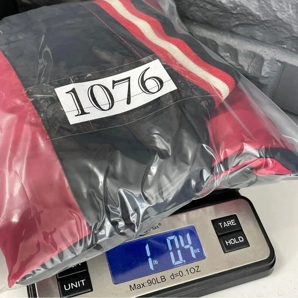 Vintage Chicago Bulls Pro Player XL reversible pullover windbreaker 1076 - Picture 14 of 14